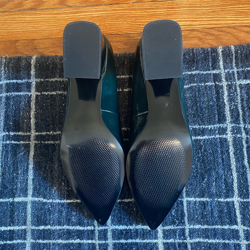 L’Intervalle Patent Block Heel Pumps - Picture 3 of 6